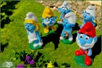 Puffi Statue da Giardino
